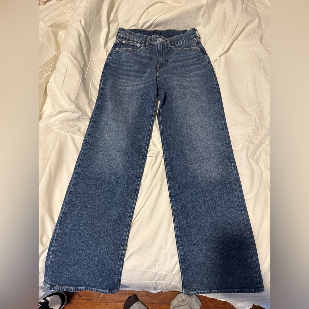 J. Crew Women's Flare Jeans in Classic Blue